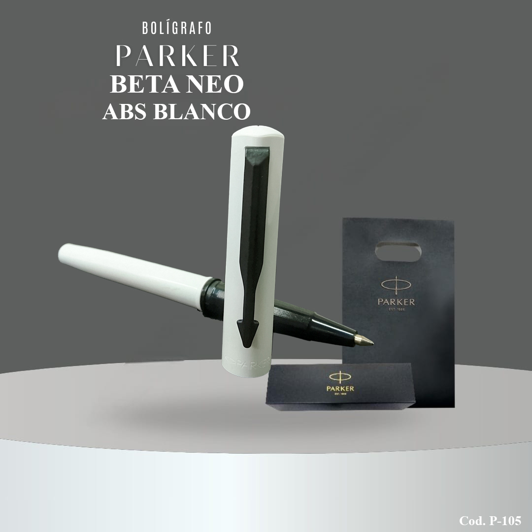 Parker Beta Neo ABS BallPen STD Blanco